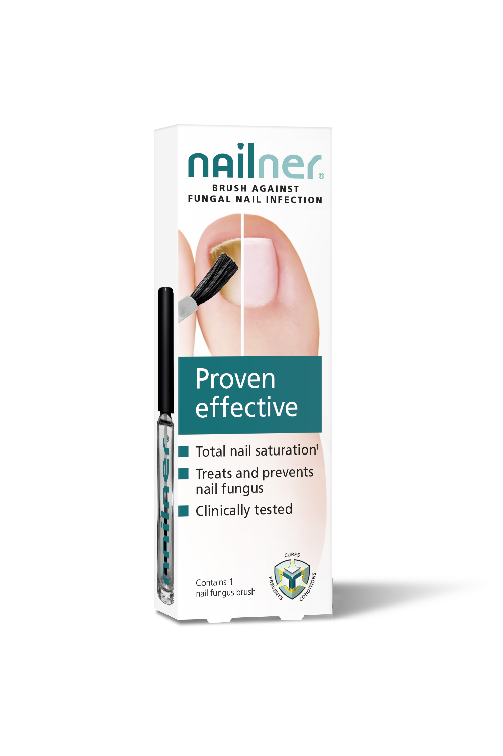 Nailner Brush 5ml Nail Fungus Anti Fungal Nail Infection Treatment